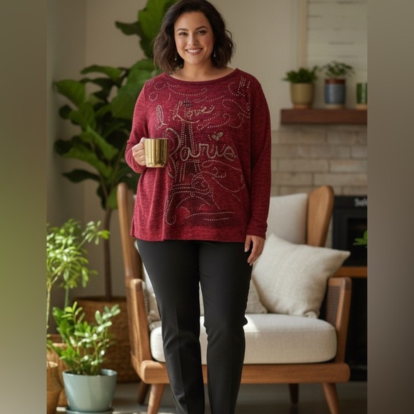 Est 1946 long sleeve I love Paris size 18/20 - Picture 10 of 10